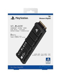 SSD carrier Western Digital 2TB SN850P NVMe M.2 for PlayStation 5